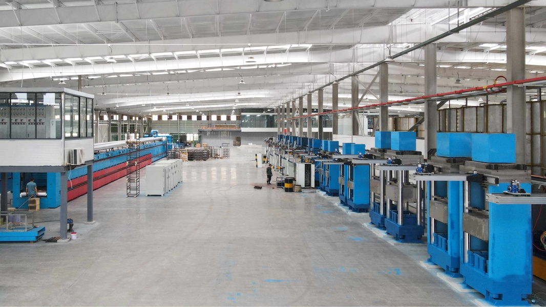 Sichuan Xinheng Magnetic Materials Co., Ltd manufacturer production line